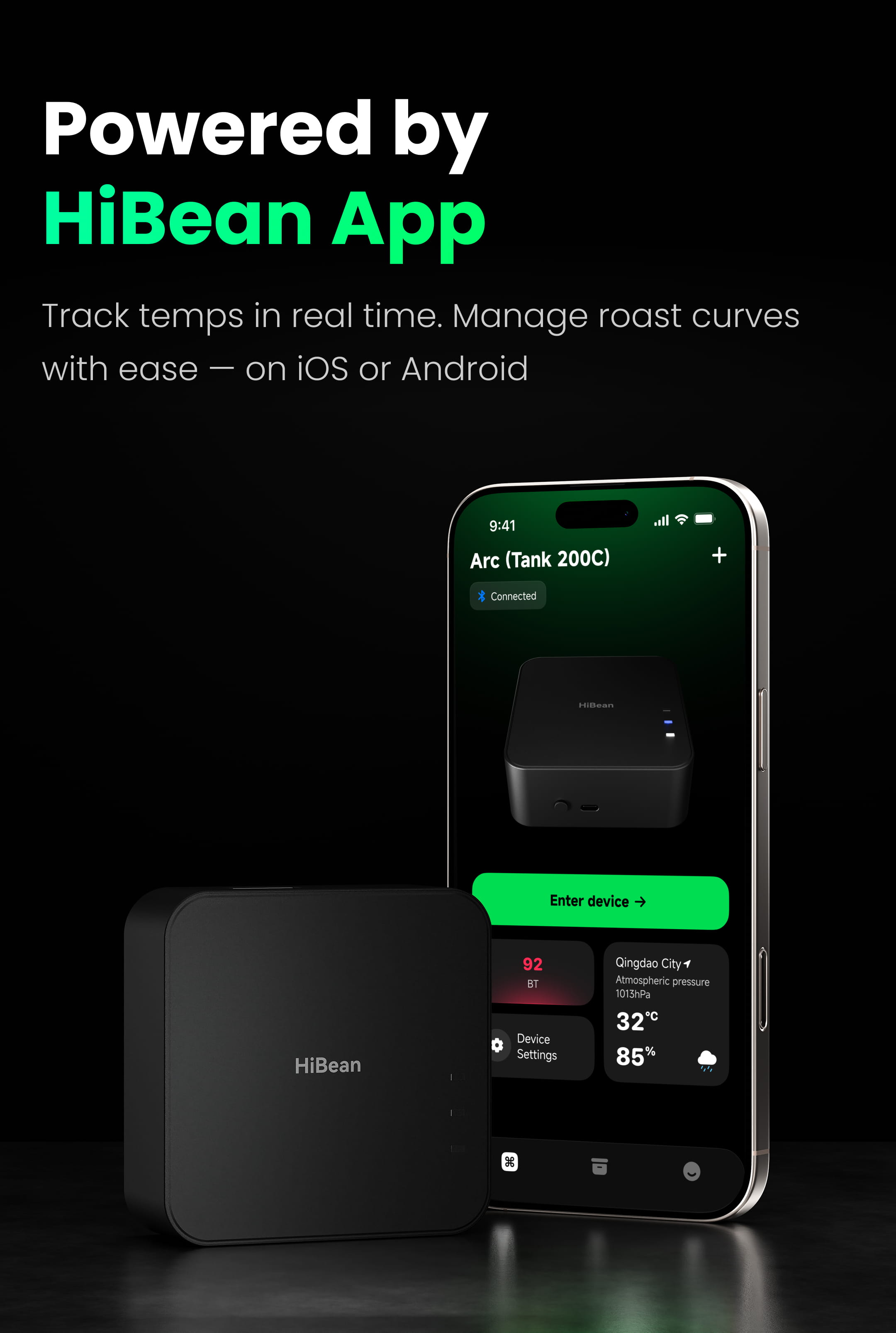 HiBean Arc K-type thermocouple Bluetooth temperature measurement module