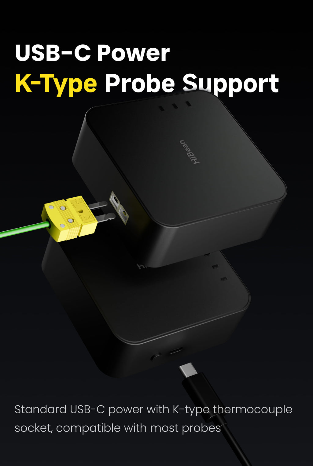 HiBean Arc K-type thermocouple Bluetooth temperature measurement module